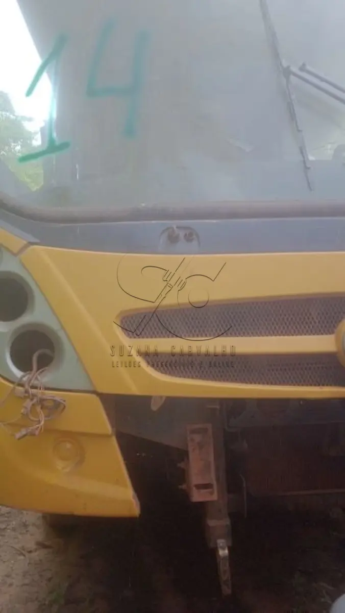 LOTE 014 - VW/ 15.190, Ônibus escolar, cor amarela, placa OUA-0376, a diesel, ano fab/mod. 2012, chassi 9532E82W3CR251469, Renavam 506206300 (Transferência por Declaração - S/CRV). DPVAT R$ 8,08