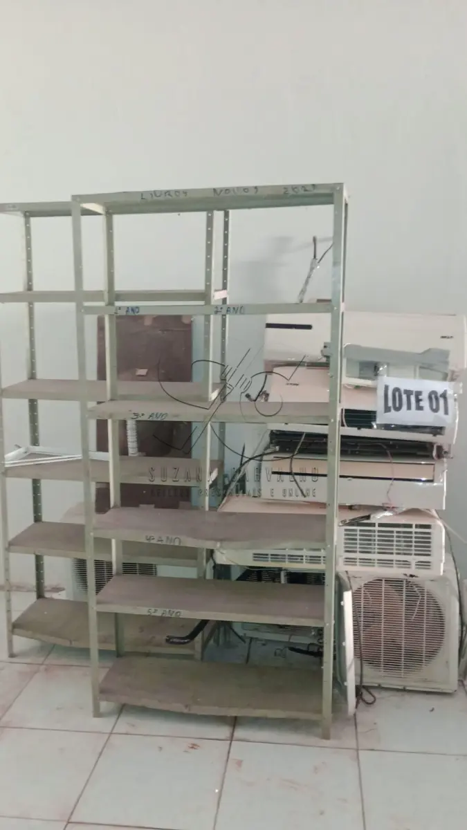 LOTE 001 - MATERIAIS DIVERSOS