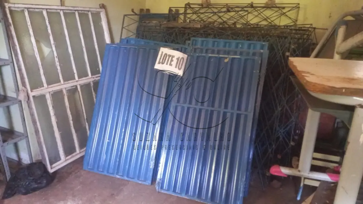 LOTE 010 - MATERIAIS DIVERSOS