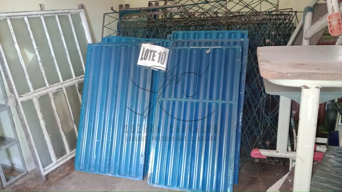 LOTE 010 - MATERIAIS DIVERSOS