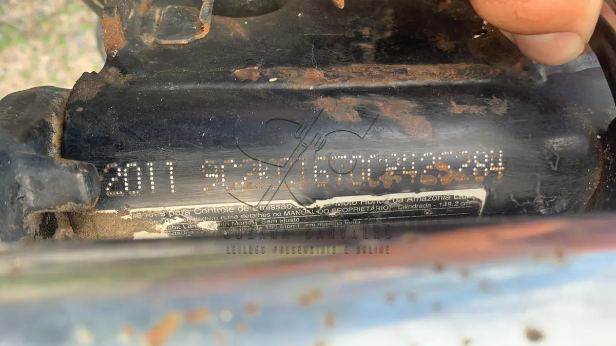 LOTE 001 - MOTO HONDA EM PARNAÍBA/PI