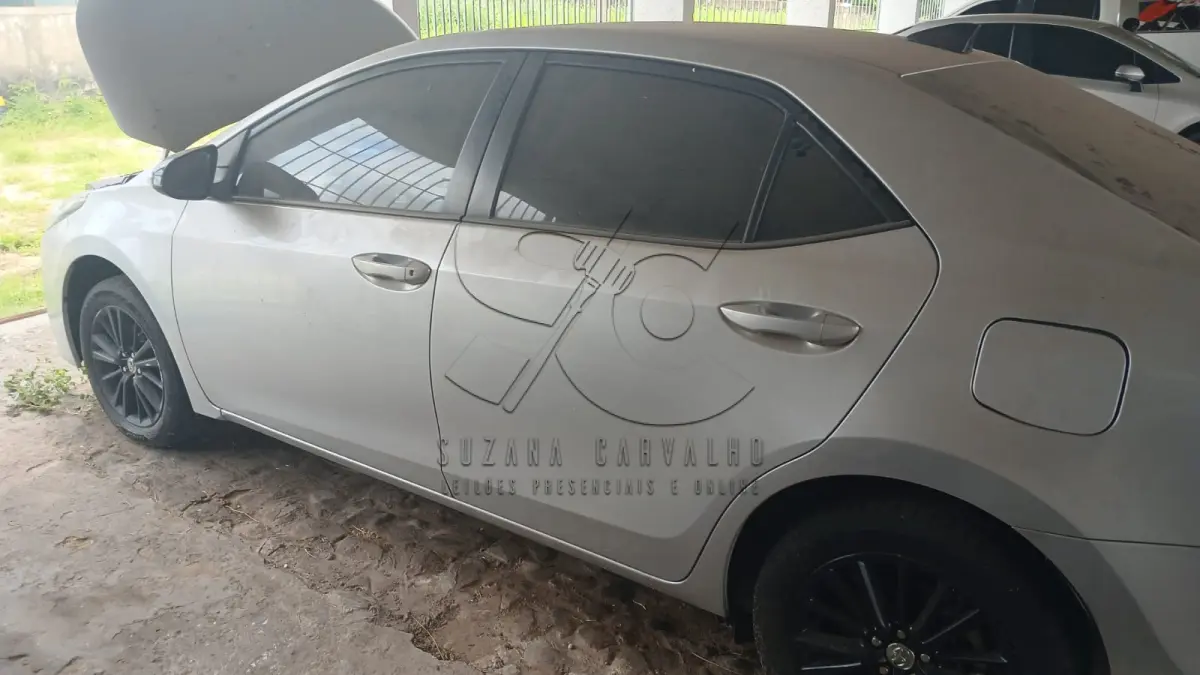 LOTE 001 - SUSPENSO POR DECISÃO JUDICIAL TOYOTA COROLLA