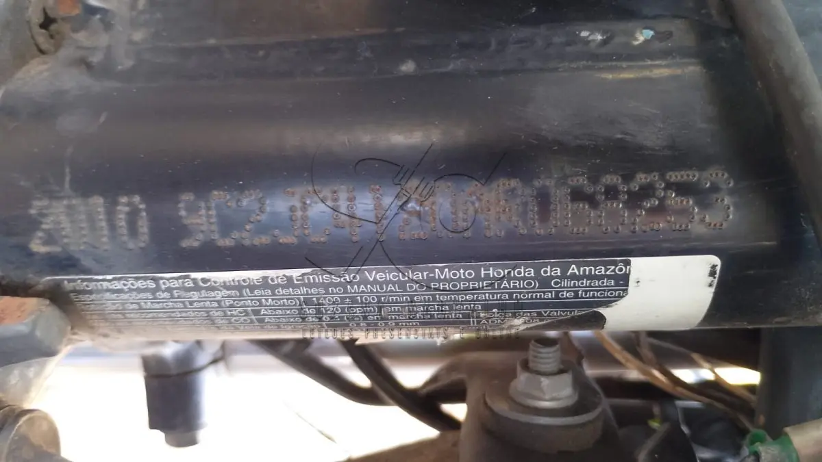 LOTE 004 - HONDA CG 125 FAN ES 2010