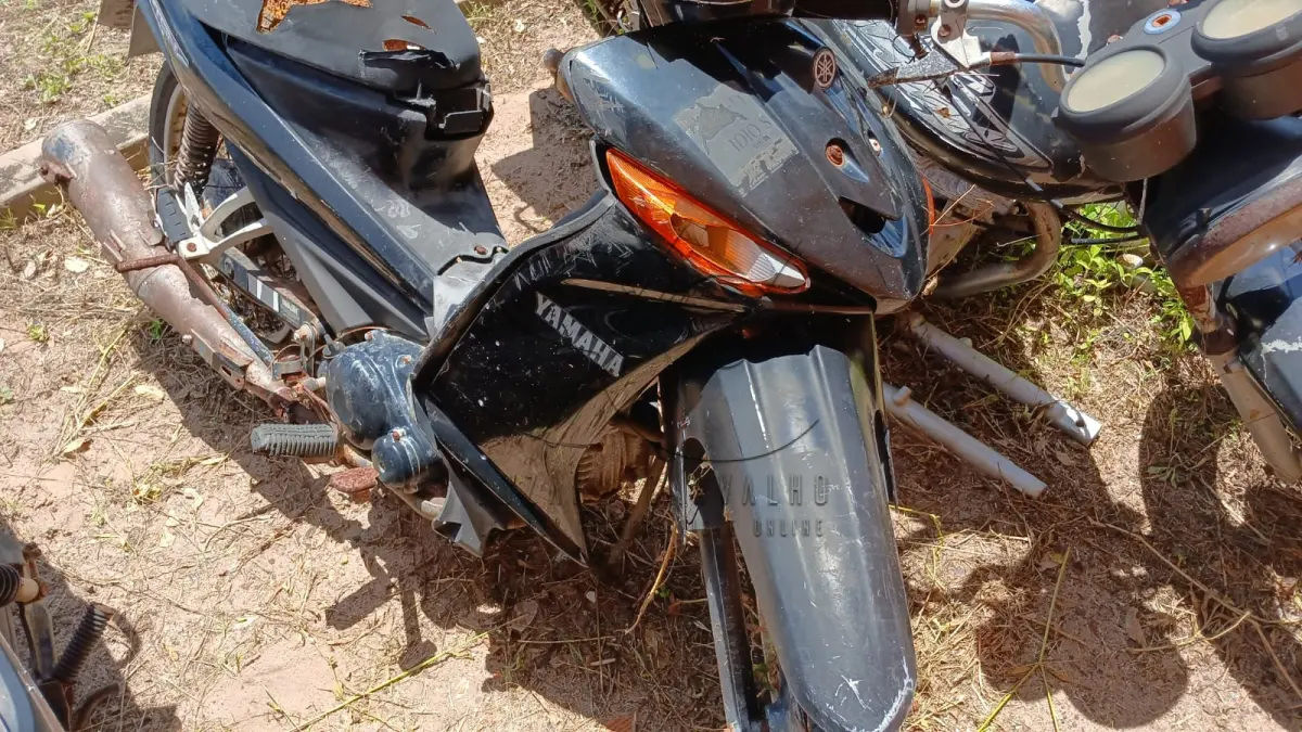 LOTE 007 - SUCATA YAMAHA T115 EM PARNAÍBA