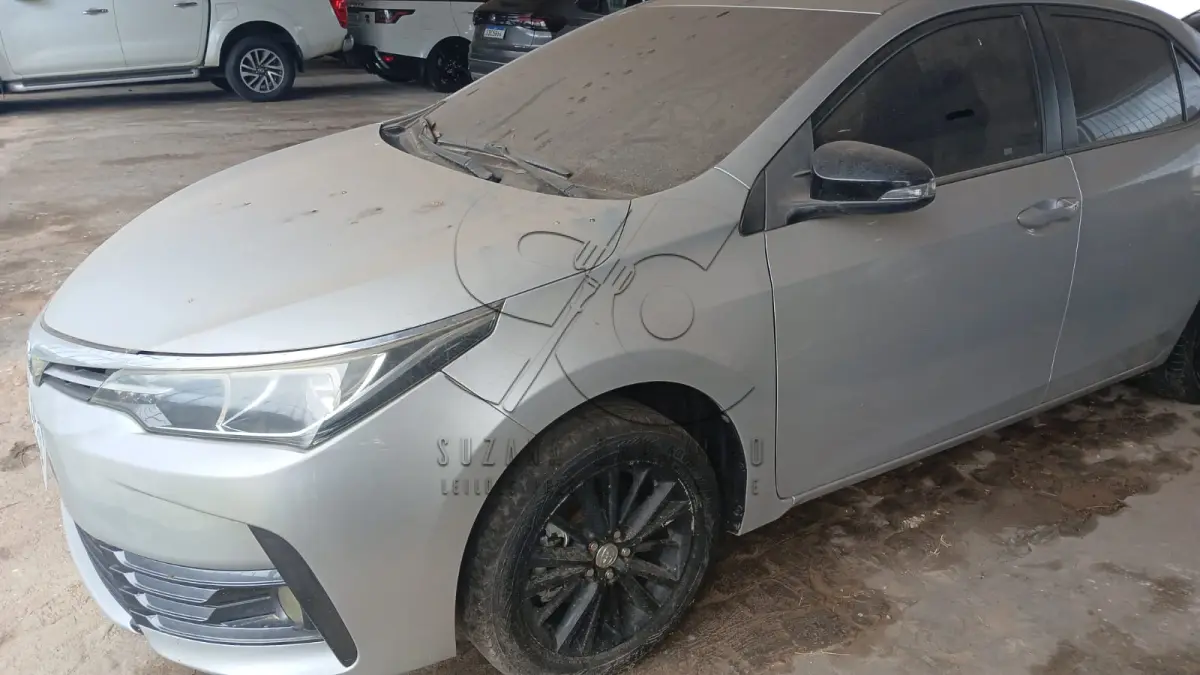 LOTE 001 - SUSPENSO POR DECISÃO JUDICIAL TOYOTA COROLLA