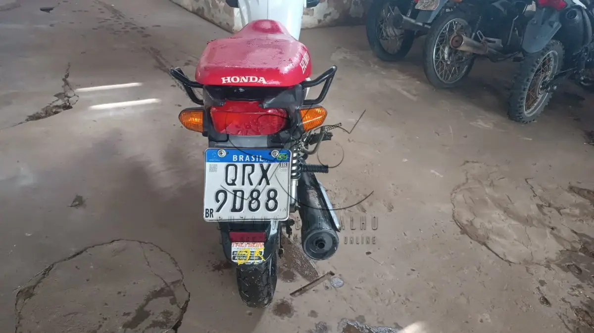 LOTE 014 - HONDA POP 110I, 2021/2021