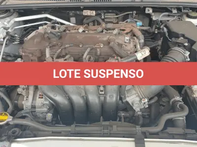 LOTE 001 - SUSPENSO POR DECISÃO JUDICIAL TOYOTA COROLLA
