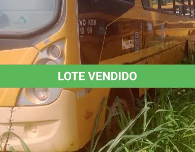 LOTE 021 - Ônibus VW/15-190, cor amarela, Placa OUD-8538, a diesel, ano fab/mod.2012/2013 , chassi 9532E82W1DR306972, Renavam 506205142. (Transferência por Declaração - S/CRV). DPVAT R$ 8,08 +&nbsp; MULTAS R$ 286,40