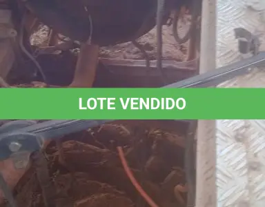 LOTE 009 - Sucata Ônibus escolar, cor amarela, VW mod. 15-190. (Sem documentação para transferência, por ser sucata).