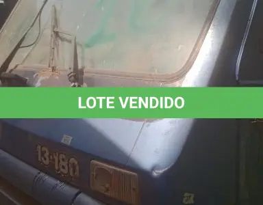 LOTE 016 - Caçamba VW/ 13-180, cor azul, placa LWE-4524, a diesel, cor azul, ano fab/mod. 2000/2001, chassi 9BWX2VHP31RY17974, Renavam 762429852. (Transferência por Declaração - S/CRV). DPVAT R$ 5,76 + MULTAS R$ 127,69