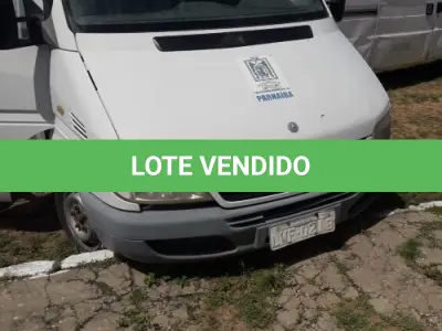 LOTE 012 - AMBULÂNCIA SPRINTER