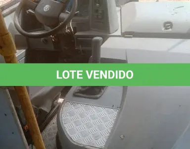 LOTE 021 - Ônibus VW/15-190, cor amarela, Placa OUD-8538, a diesel, ano fab/mod.2012/2013 , chassi 9532E82W1DR306972, Renavam 506205142. (Transferência por Declaração - S/CRV). DPVAT R$ 8,08 +&nbsp; MULTAS R$ 286,40
