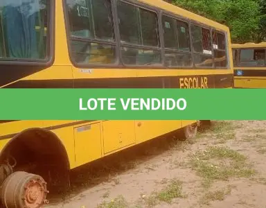 LOTE 019 - Ônibus VW/15-190, cor amarela, Placa OUD-8588, a diesel, cor amarela, ano fab/mod. 2012/2013, chassi 9532E82W9DR306962, Renavam 506206530. (Transferência por Declaração - S/CRV). DPVAT R$ 8,08 + MULTAS R$ 443,27