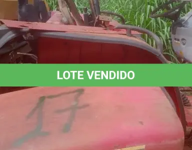 LOTE 017 - Sucata Trator de rodas mr. Coyote 4475, 4x4, modelo CT 4475 turbo.