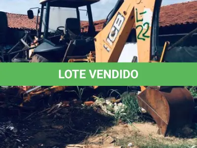 LOTE 022 - Retroescavadeira com pá, modelo JCB, nº  id. Produto JCB1791611JCB,  VIN nº id. Veículo 9B9214T54CBT4611, Série Motor nº SA320/40239U0433612.