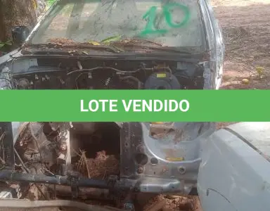 LOTE 010 - Sucata Mitisubishi, MMC/Triton L200, cor prata, (Sem documentação para transferência, por ser sucata).