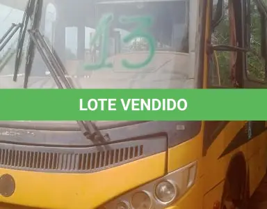 LOTE 013 - VW/ 15.190, Ônibus escolar, cor amarela, placa OUD-8548, a diesel, ano fab/mod. 2012/2013, chassi 9532E82WXDR307635, Renavam 506205657 (Transferência por Declaração - S/CRV). DPVAT 8,08 + MULTAS 85,12