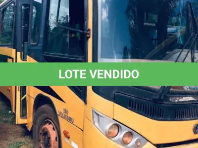 LOTE 012 - VW/ 15.190, Ônibus escolar, cor amarela, placa NIR-6937, a diesel, ano fab/mod. 2010, chassi 9532882WXAR039379, Renavam 312258771. (Transferência por Declaração - S/CRV). DPVAT R$ 8,08
