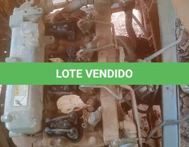 LOTE 009 - Sucata Ônibus escolar, cor amarela, VW mod. 15-190. (Sem documentação para transferência, por ser sucata).