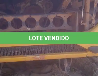 LOTE 009 - Sucata Ônibus escolar, cor amarela, VW mod. 15-190. (Sem documentação para transferência, por ser sucata).