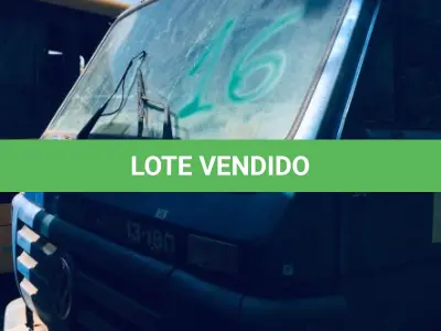 LOTE 016 - Caçamba VW/ 13-180, cor azul, placa LWE-4524, a diesel, cor azul, ano fab/mod. 2000/2001, chassi 9BWX2VHP31RY17974, Renavam 762429852. (Transferência por Declaração - S/CRV). DPVAT R$ 5,76 + MULTAS R$ 127,69