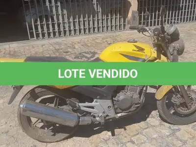 LOTE 001 - MOTO HONDA