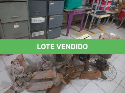 LOTE 003 - SUCATAS MOBILIÁRIOS