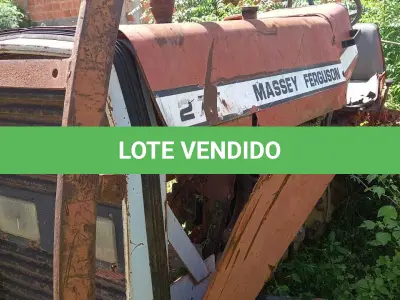 LOTE 011 - TRATOR, CAÇAMBA, COLETORA