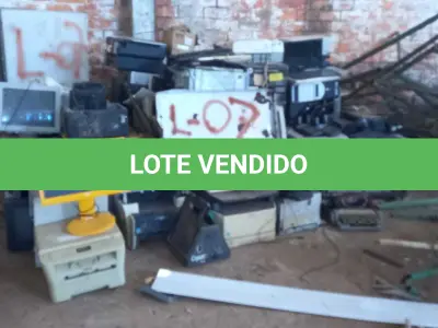 LOTE 007 - SUCATA MATERIAL INFORMÁTICA