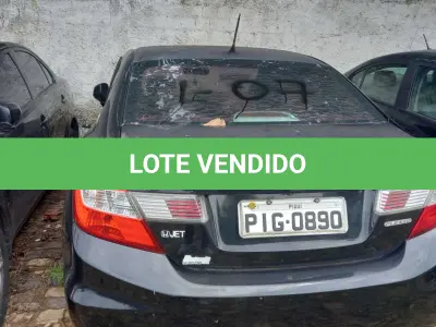 LOTE 007 - HONDA/CIVIC LXS AT