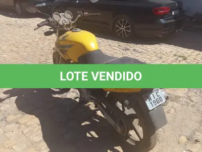 LOTE 001 - MOTO HONDA