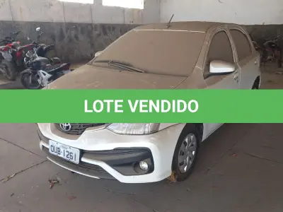 LOTE 003 - VEÍCULO TOYOTA ETIOS X 13L