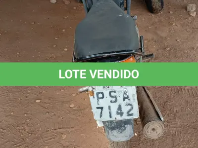 LOTE 004 - MOTO HONDA