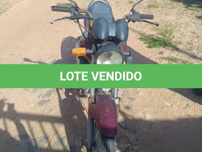 LOTE 001 - MOTO HONDA EM PARNAÍBA/PI
