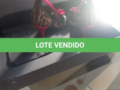 LOTE 005 - BOLSA/SANDÁLIA D&GABBANA ORIGINAIS