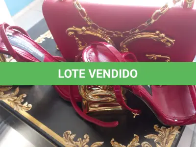 LOTE 001 - BOLSA/SANDÁLIA D&GABBANAORIGINAIS