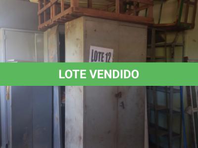 LOTE 012 - MATERIAIS DIVERSOS