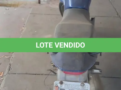 LOTE 007 - MOTO HONDA 150 TITAN KS
