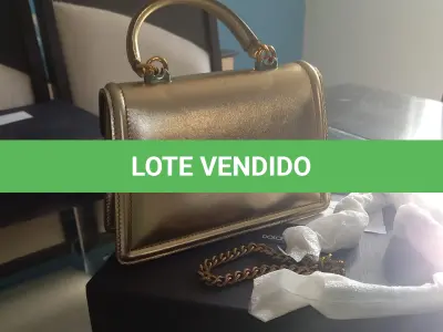 LOTE 005 - BOLSA/SANDÁLIA D&GABBANA ORIGINAIS