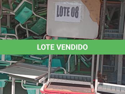 LOTE 008 - MATERIAIS DIVERSOS