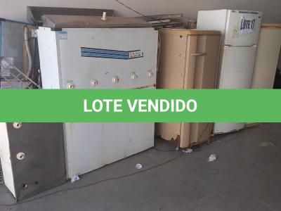 LOTE 017 - MATERIAIS DIVERSOS