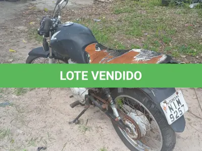 LOTE 001 - MOTO HONDA