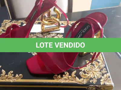 LOTE 001 - BOLSA/SANDÁLIA D&GABBANAORIGINAIS