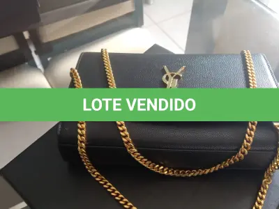LOTE 002 - BOLSA/SANDÁLIA S.LAURENT ORIGINAIS