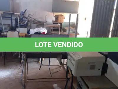LOTE 003 - MATERIAIS DIVERSOS