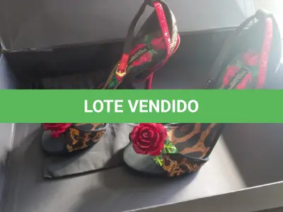 LOTE 005 - BOLSA/SANDÁLIA D&GABBANA ORIGINAIS
