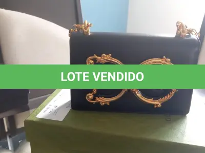 LOTE 004 - BOLSA/SAPATO D&G/ GUCCI ORIGINAIS