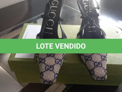 LOTE 004 - BOLSA/SAPATO D&G/ GUCCI ORIGINAIS