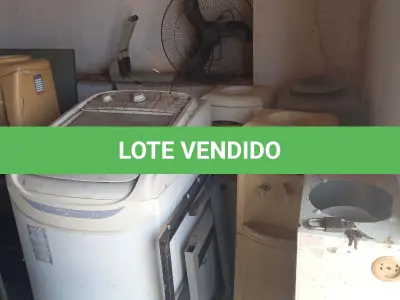 LOTE 001 - MATERIAIS DIVERSOS