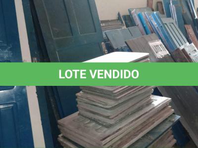 LOTE 011 - MATERIAIS DIVERSOS